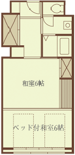 準特別室 「久遠倶楽部・和室ベッドルーム」